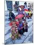 People Dressed Ready for the Carnival Procession, Guadeloupe, West Indies, Caribbean-S Friberg-Mounted Photographic Print