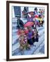 People Dressed Ready for the Carnival Procession, Guadeloupe, West Indies, Caribbean-S Friberg-Framed Photographic Print