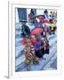 People Dressed Ready for the Carnival Procession, Guadeloupe, West Indies, Caribbean-S Friberg-Framed Photographic Print