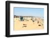 People Enjoying a Sunny Day in Venice Beach, California, Usa. Tilt-Shift Effect Applied-Marco Rubino-Framed Photographic Print