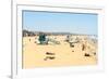 People Enjoying a Sunny Day in Venice Beach, California, Usa. Tilt-Shift Effect Applied-Marco Rubino-Framed Photographic Print