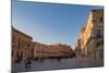 People Enjoying Passeggiata in Piazza Duomo on the Tiny Island of Ortygia-Martin Child-Mounted Photographic Print