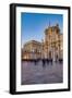 People Enjoying Passeggiata in Piazza Duomo on the Tiny Island of Ortygia-Martin Child-Framed Photographic Print