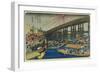 People Enjoying the Cool of Ryogoku Bridge-Keisai Eisen-Framed Giclee Print