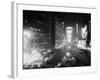 People Enjoying the Nightlife in times Square-null-Framed Photographic Print