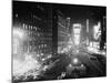 People Enjoying the Nightlife in times Square-null-Mounted Photographic Print