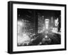 People Enjoying the Nightlife in times Square-null-Framed Photographic Print