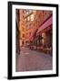 People Enjoying the Restaurants of Vieux Lyon, Lyon, Rhone, Rhone-Alpes, France, Europe-Mark Sunderland-Framed Photographic Print