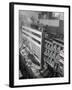 People Evacuating Museum during Fire-null-Framed Premium Photographic Print