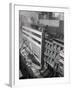 People Evacuating Museum during Fire-null-Framed Photographic Print