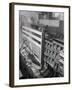 People Evacuating Museum during Fire-null-Framed Photographic Print