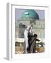 People Feeding the Famous White Pigeons at the Shrine of Hazrat Ali, Mazar-I-Sharif, Afghanistan-Jane Sweeney-Framed Photographic Print