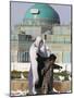 People Feeding the Famous White Pigeons at the Shrine of Hazrat Ali, Mazar-I-Sharif, Afghanistan-Jane Sweeney-Mounted Photographic Print