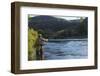 People fly fishing, Lower Deschutes River, Central Oregon, USA-Stuart Westmorland-Framed Photographic Print