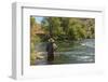 People fly fishing, Lower Deschutes River, Central Oregon, USA-Stuart Westmorland-Framed Photographic Print