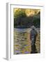 People fly fishing, Lower Deschutes River, Central Oregon, USA-Stuart Westmorland-Framed Photographic Print