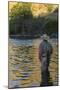 People fly fishing, Lower Deschutes River, Central Oregon, USA-Stuart Westmorland-Mounted Photographic Print