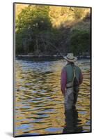 People fly fishing, Lower Deschutes River, Central Oregon, USA-Stuart Westmorland-Mounted Photographic Print