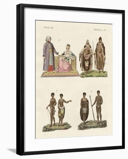 People from Africa-null-Framed Giclee Print