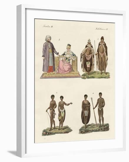 People from Africa-null-Framed Giclee Print