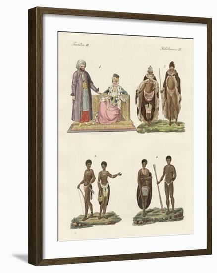 People from Africa-null-Framed Giclee Print