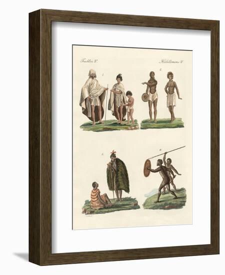 People from Australia-null-Framed Giclee Print