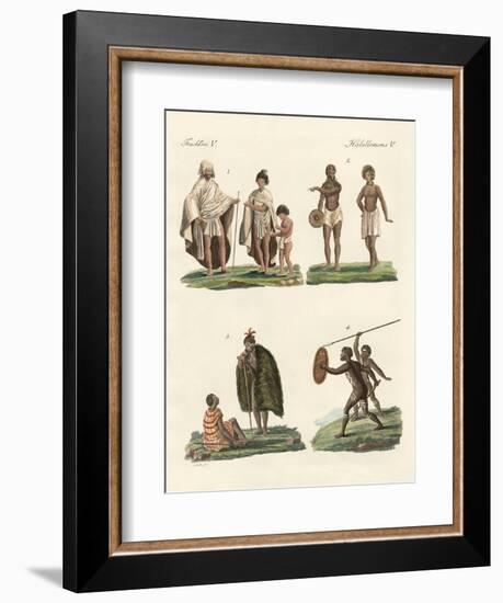 People from Australia-null-Framed Giclee Print