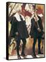 People from Roncal-Joaquín Sorolla y Bastida-Framed Stretched Canvas