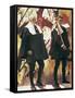 People from Roncal-Joaquín Sorolla y Bastida-Framed Stretched Canvas