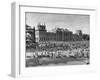 People Gathering at the Blenheim Palace Fete-null-Framed Photographic Print