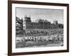 People Gathering at the Blenheim Palace Fete-null-Framed Photographic Print