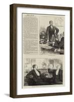 People I Have Met, the Ornamental Director-Frederick Barnard-Framed Giclee Print