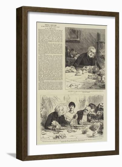 People I Have Met, the Rector-Frederick Barnard-Framed Giclee Print