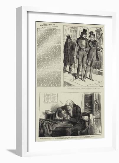 People I Have Met, the Spendthrift-Frederick Barnard-Framed Giclee Print