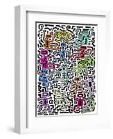 People I-Miguel Balbás-Framed Giclee Print