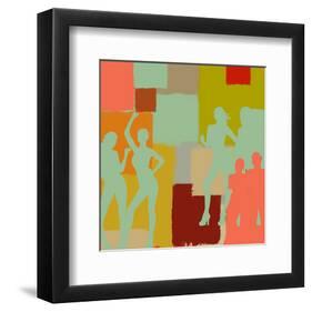 People II-Yashna-Framed Art Print