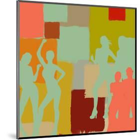 People II-Yashna-Mounted Art Print