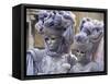 People in Carnival Costume, Venice, Veneto, Italy-Roy Rainford-Framed Stretched Canvas