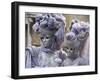 People in Carnival Costume, Venice, Veneto, Italy-Roy Rainford-Framed Photographic Print