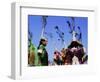 People in Costumes at the Naadam Festival, Ulaan Baatar (Ulan Bator), Mongolia, Asia-Bruno Morandi-Framed Photographic Print