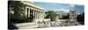 People in Front of a Library, Library of Columbia University, New York City, New York, USA-null-Stretched Canvas