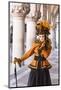 People in Masks and Costumes, Carnival, Venice, Veneto, Italy, Europe-Jean Brooks-Mounted Photographic Print