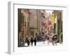 People in the Rue Gaston-De-Saporta, Aix-En-Provence, Bouches Du Rhone, Provence, France-Ruth Tomlinson-Framed Photographic Print