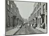 People in the Street, Albury Street, Deptford, London, 1911-null-Mounted Photographic Print