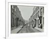 People in the Street, Albury Street, Deptford, London, 1911-null-Framed Photographic Print