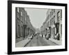 People in the Street, Albury Street, Deptford, London, 1911-null-Framed Photographic Print