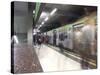 People in the Subway Station, Milan, Lombardy, Italy, Europe-Vincenzo Lombardo-Stretched Canvas