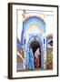 People in Traditional Clothing, Chefchaouen, Morocco, North Africa-Neil Farrin-Framed Photographic Print