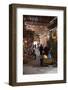 People in Traditional Dress Walking Through the Souks, Marrakech, Morocco, North Africa, Africa-Martin Child-Framed Photographic Print