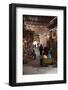 People in Traditional Dress Walking Through the Souks, Marrakech, Morocco, North Africa, Africa-Martin Child-Framed Photographic Print